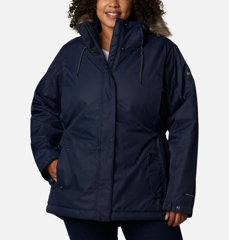 Jachete Izolate Columbia Suttle Mountain II Dama Bleumarin | Plus Size LG9A7M801